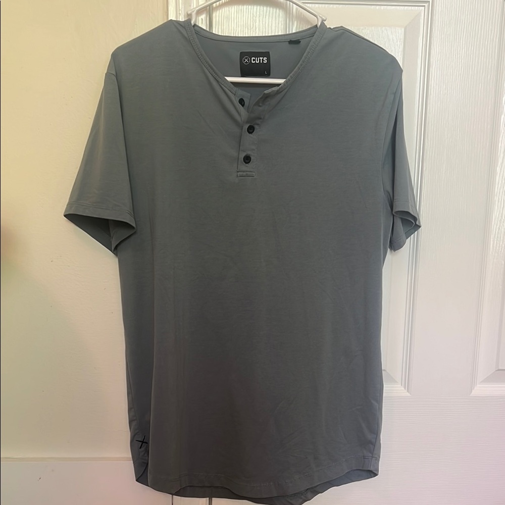 Men's cuts henley